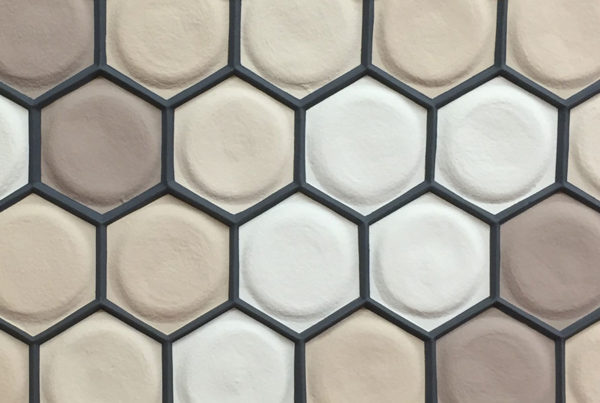 Honeycomb painted