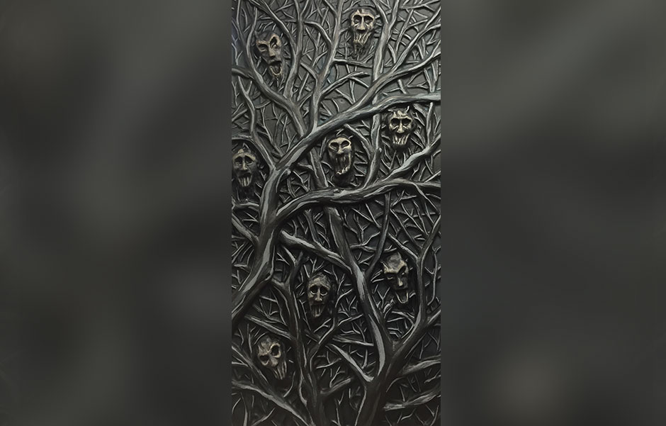 Painted "My Nightmare" panel 1