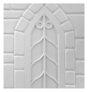 #1538 - Castle Stone w/ Window (Left) close up