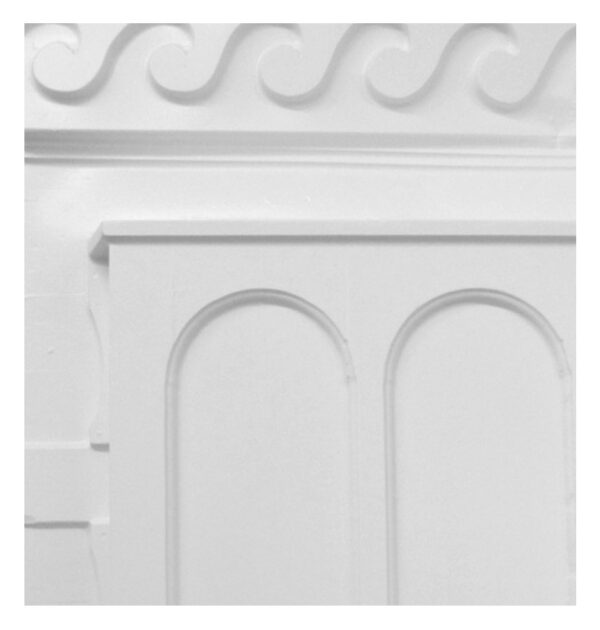 1681 Pirate Ship Quarter Panel A close up