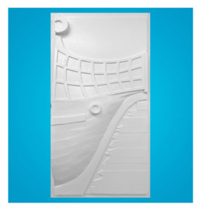 1686 Pirate Ship Bow Panel