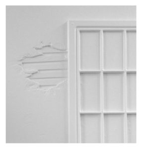 #1921 - Institution Wall Panel w/ Window close up