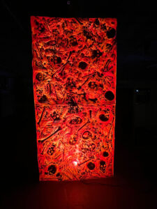 #139 Skull & Cross Bones - Back Lit Panel