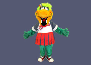 Lowell Spinners Mascot: Allie-Gator