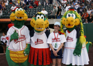 Lowell Spinners Mascots