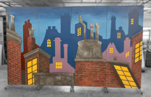Mary Poppins Jr. Set Rental - Rooftop