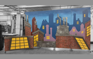 Mary Poppins Jr. Set Rental - Rooftops