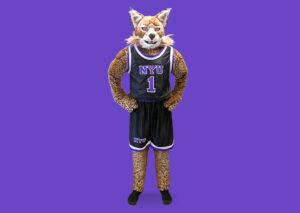 NYU Bobcat Mascot