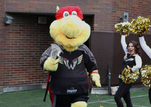 Philadelphia Wings Mascot: Winston