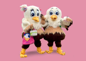 Univest Bank: Buck & Penny Mascots