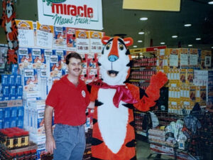 Tony The Tiger costume for promotional appearances