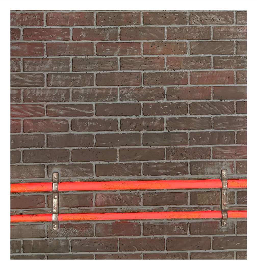 Boiler Room Pipe Extension with Window