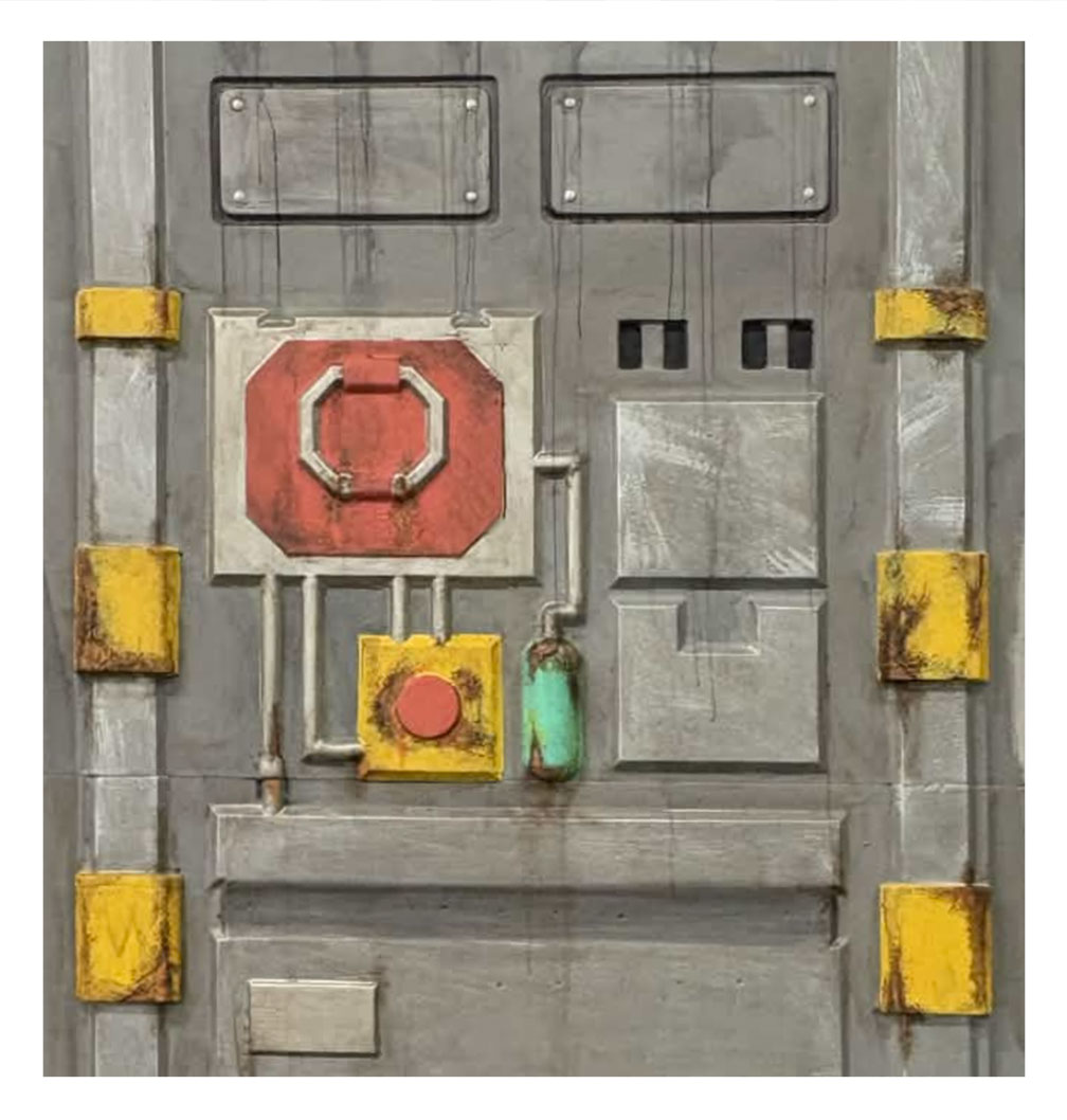 Space Station Control Panel - Painted