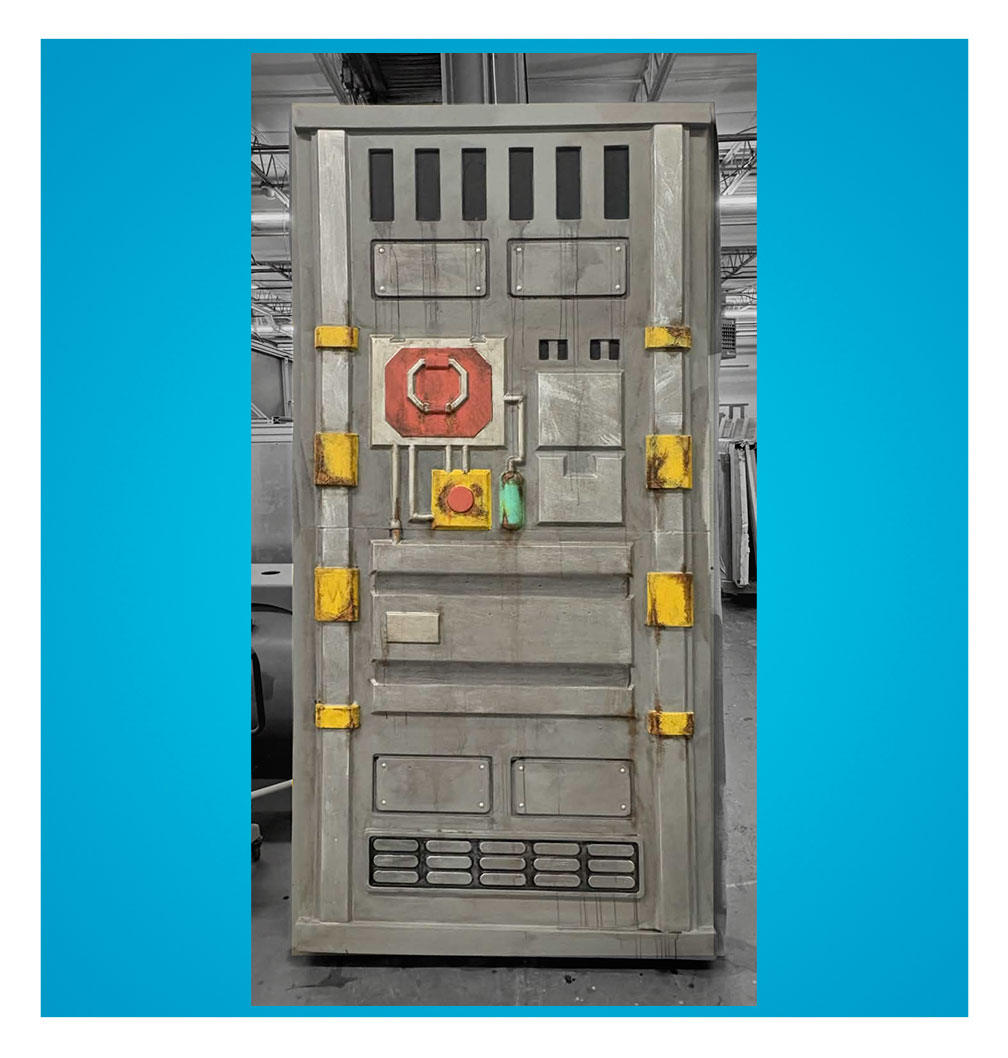 Space Station Control Panel - Painted