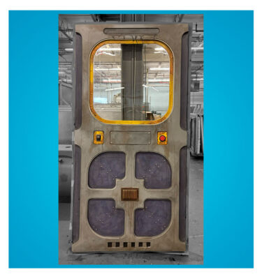 Space Station Wall Panel X Window