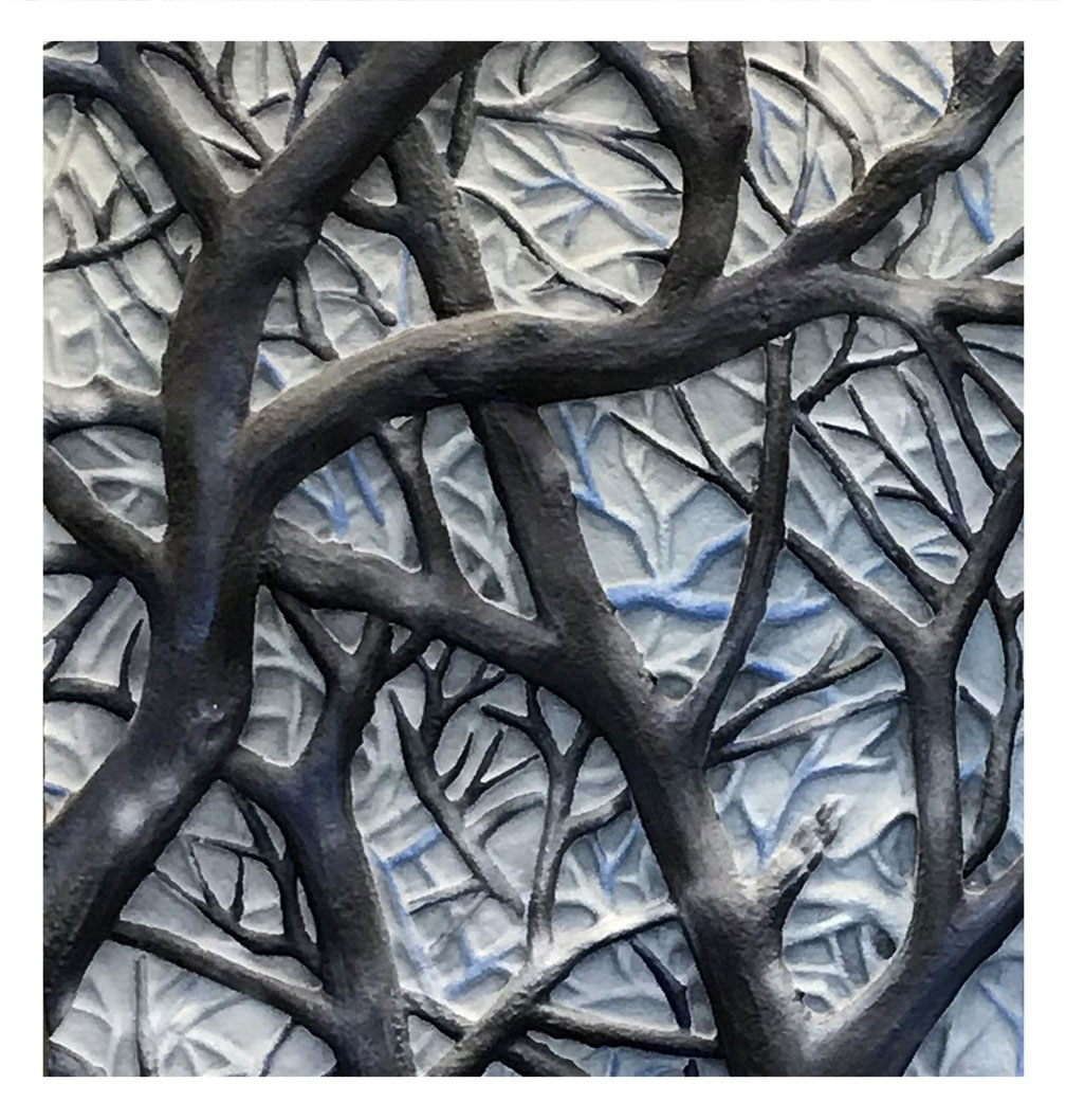 Forest with Stone Wall