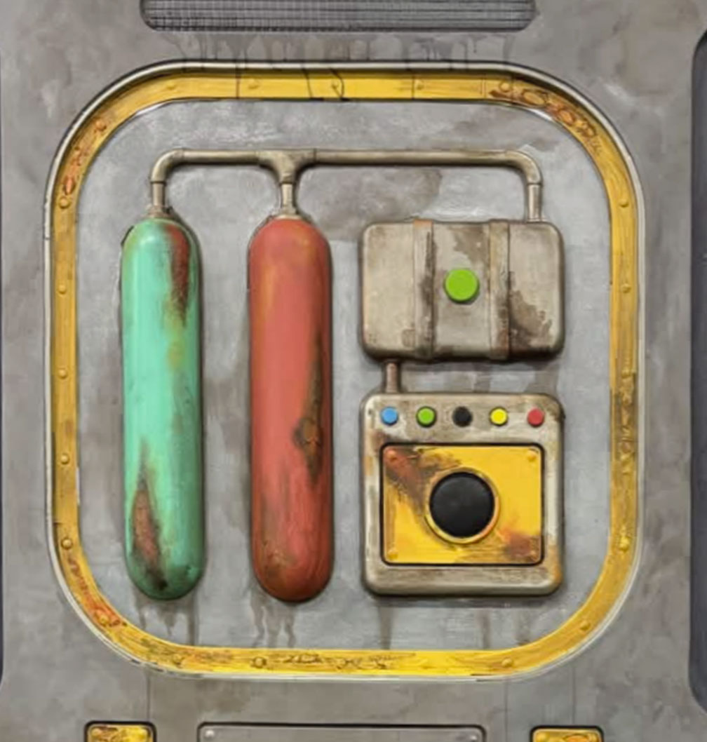 Space Station Vacuum Forms